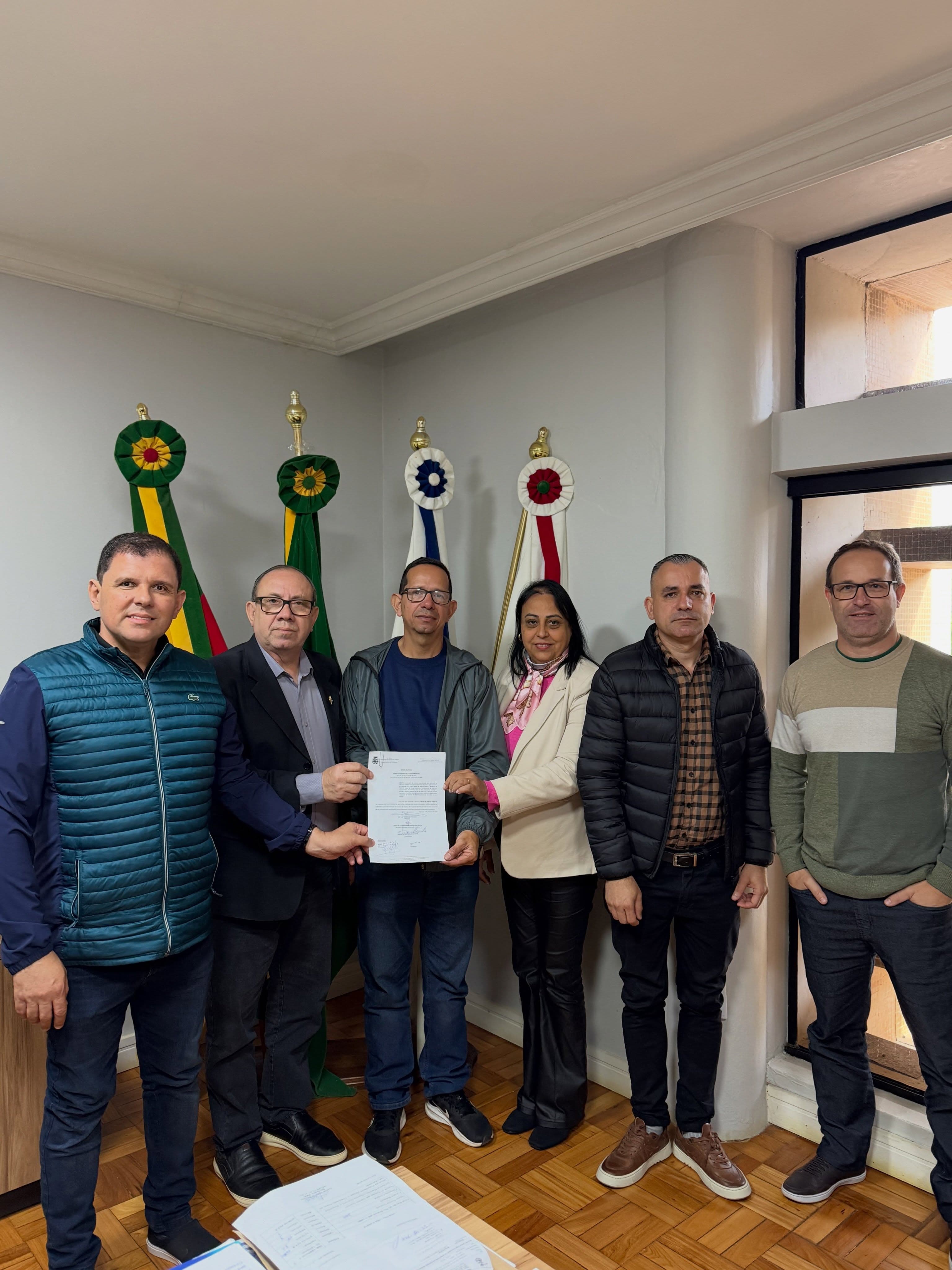 Ordem de serviço assinada