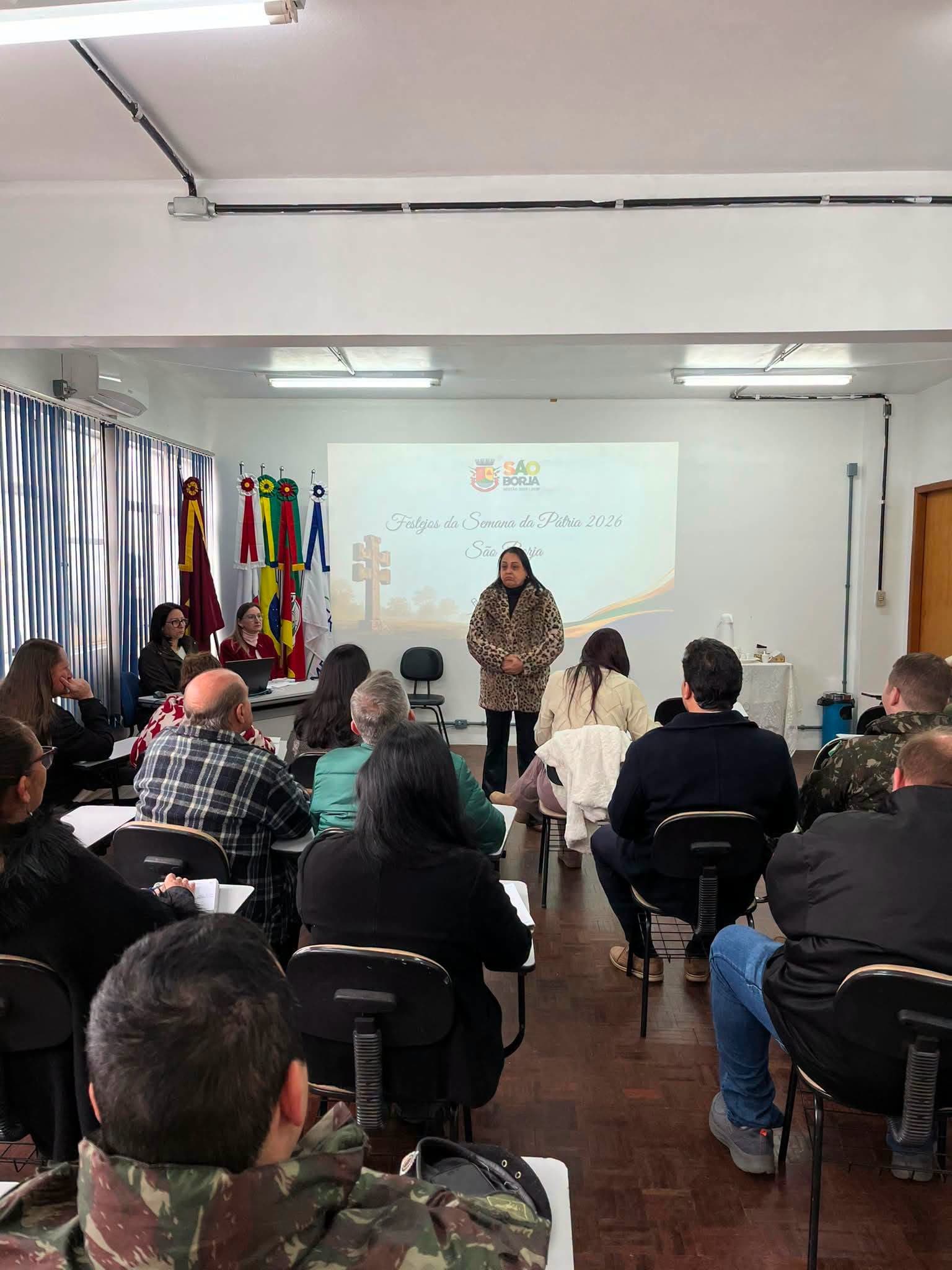 Reunião Comissão dos Festejos da Semana da Pátria