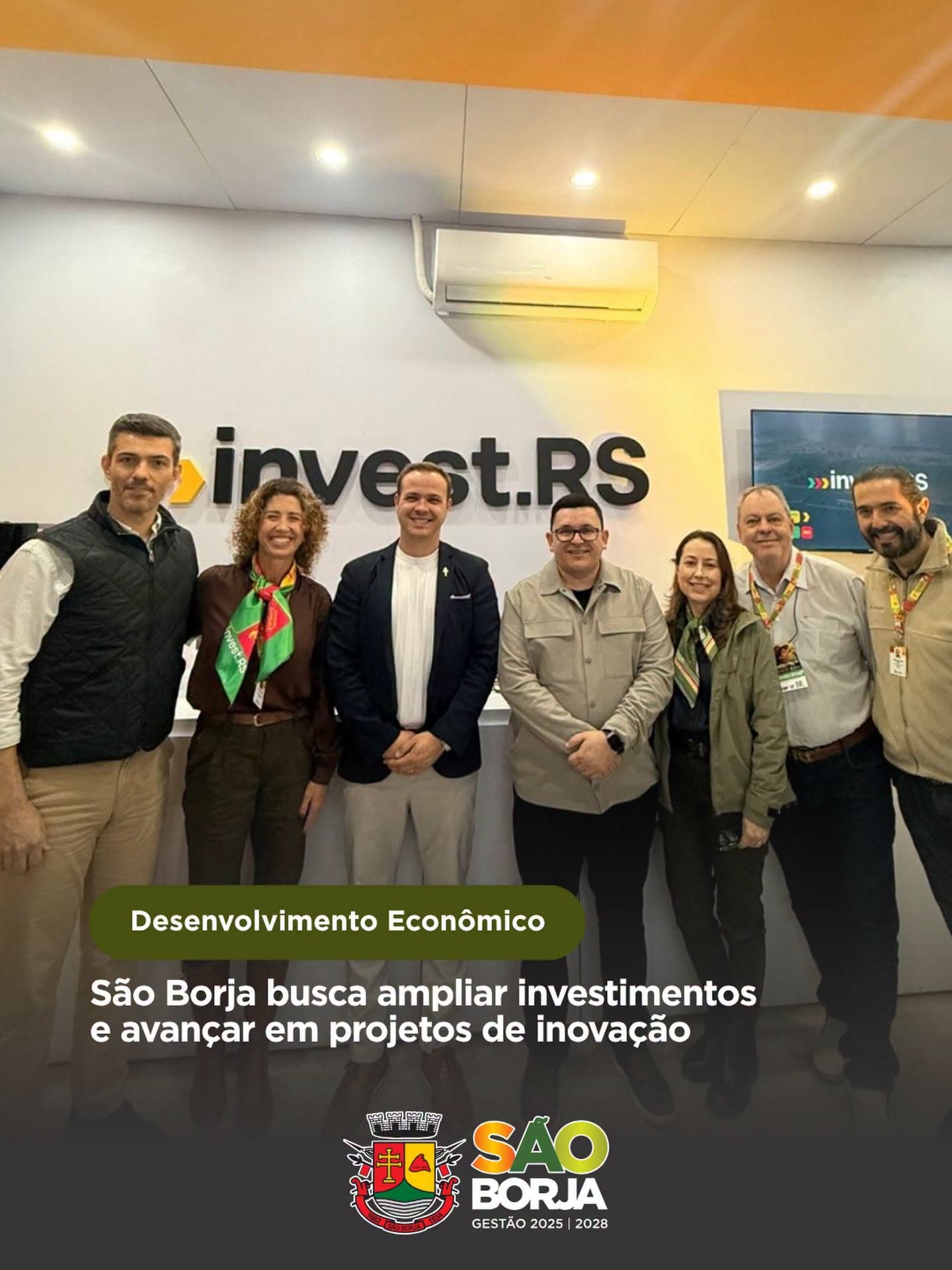 São Borja busca ampliar investimentos e avançar em projetos de inovação