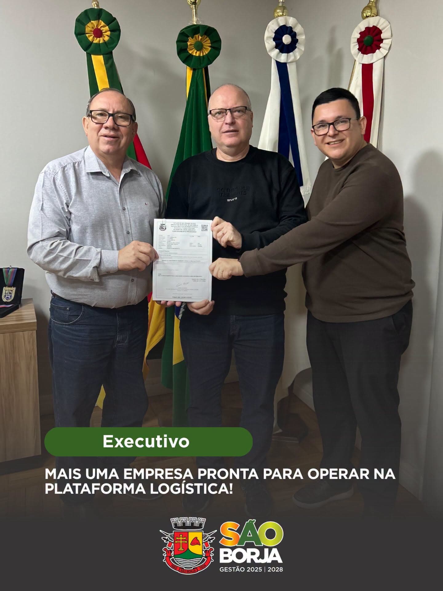 Nova empresa na Plataforma Logistica